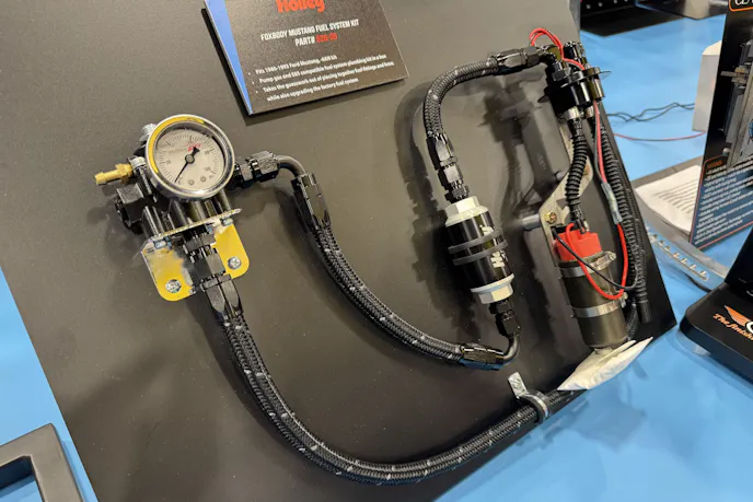 Holley's Fox Mustang Fuel System