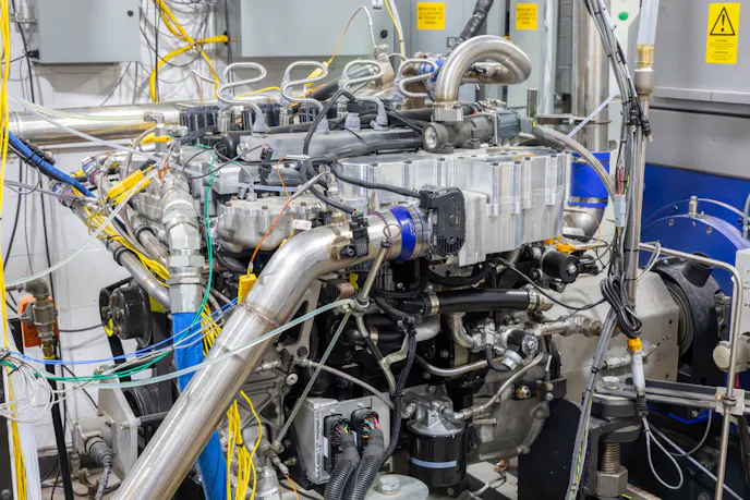 Hydrogen fuel of the future engine research at SwRI